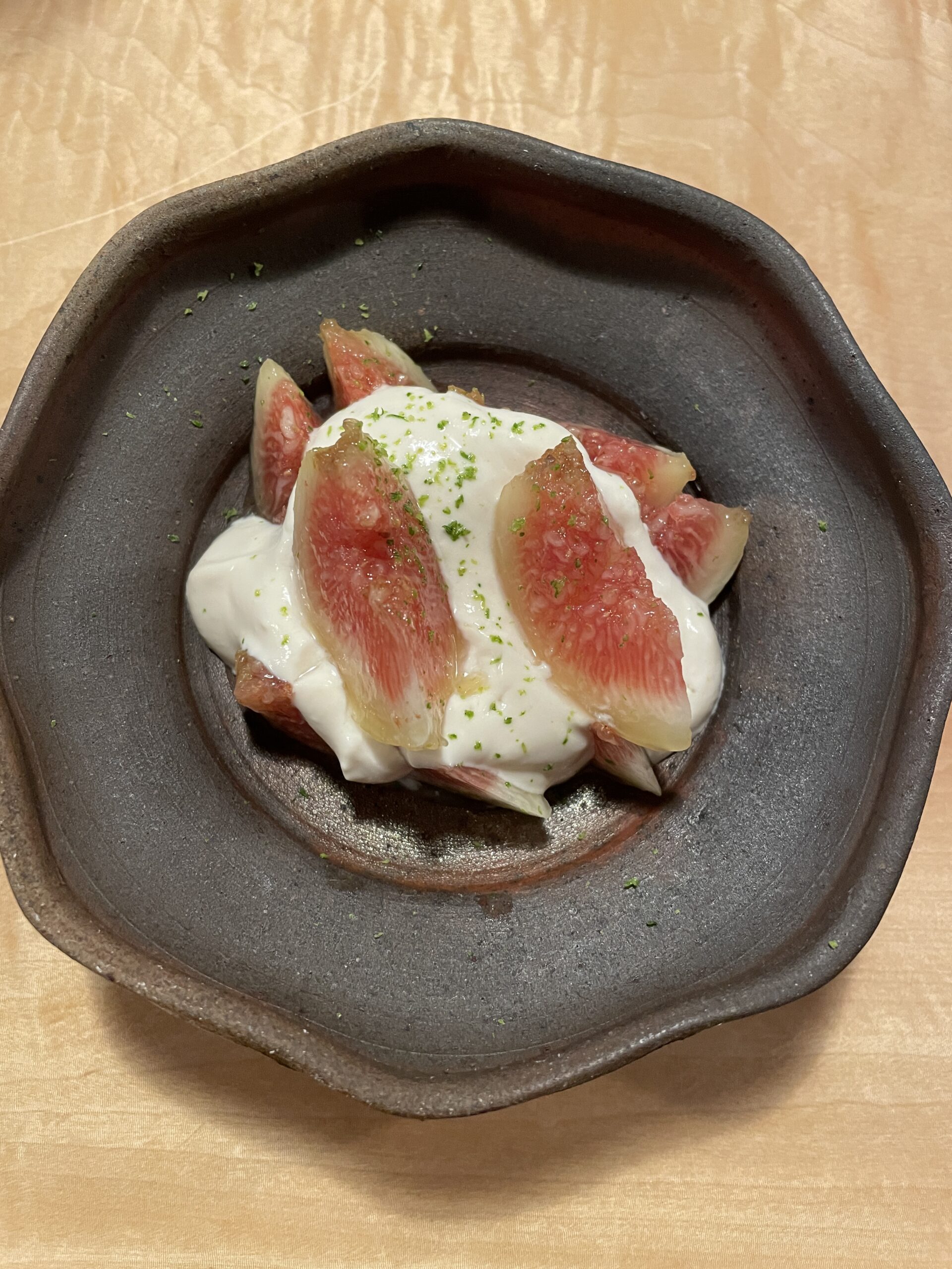 いちじくの白和え