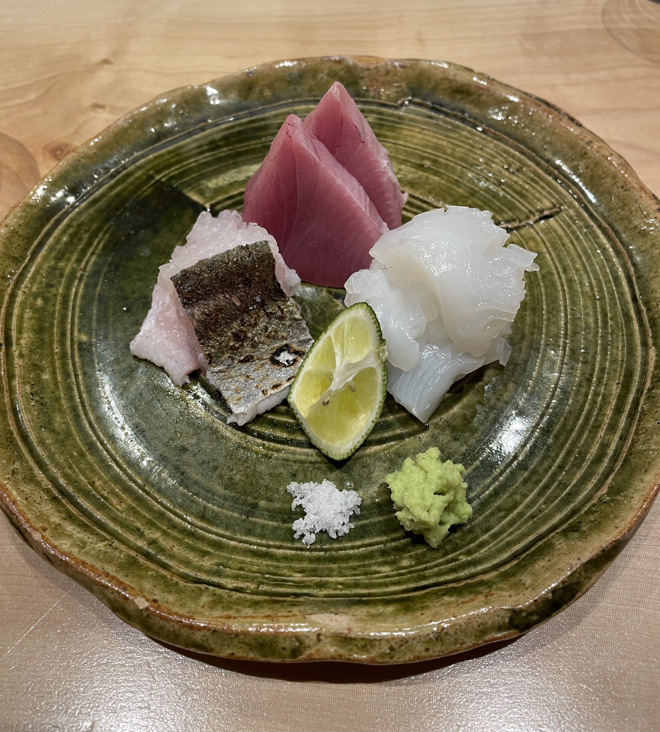 お造り三種盛り