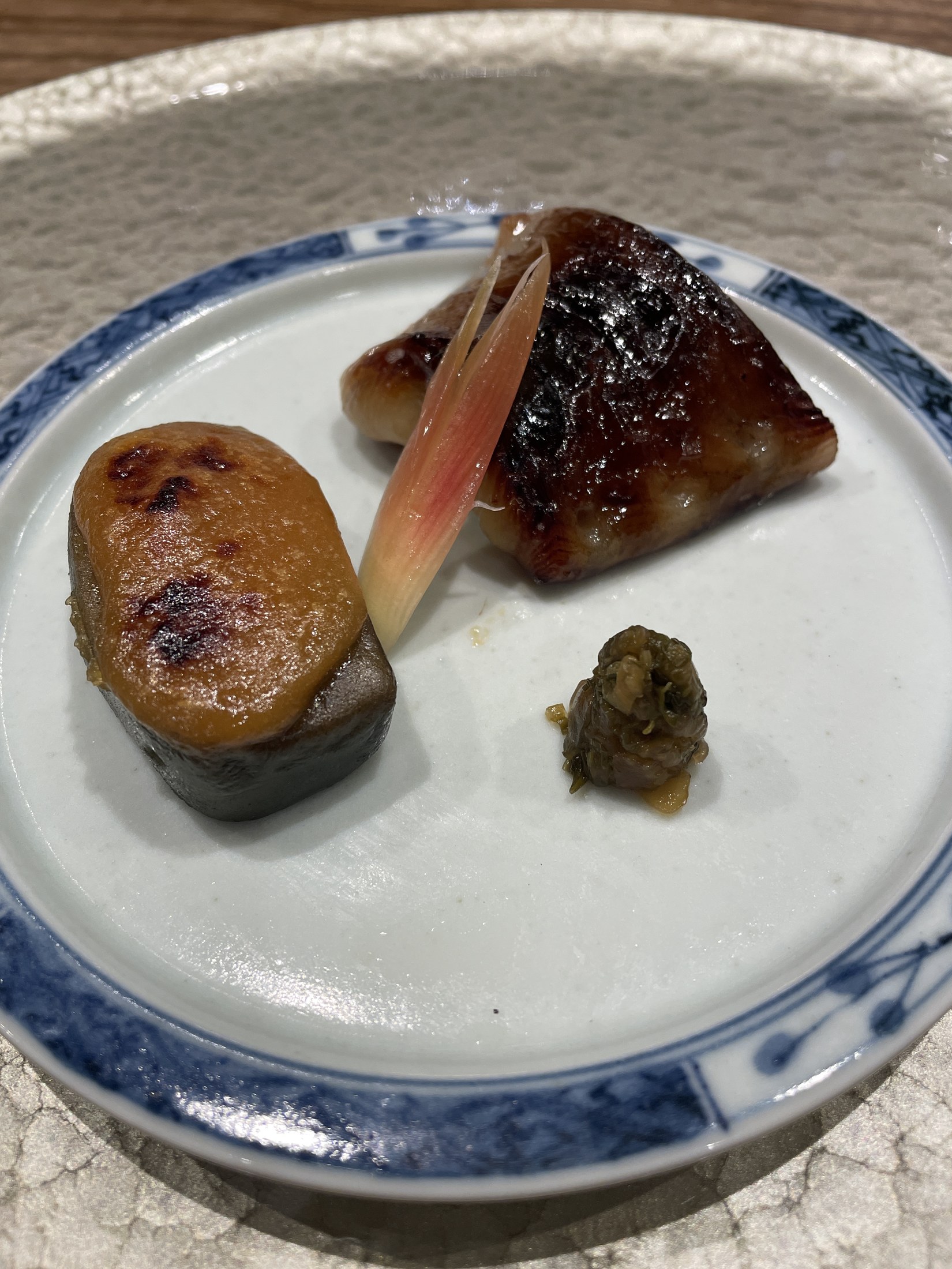 焼き物と生麩