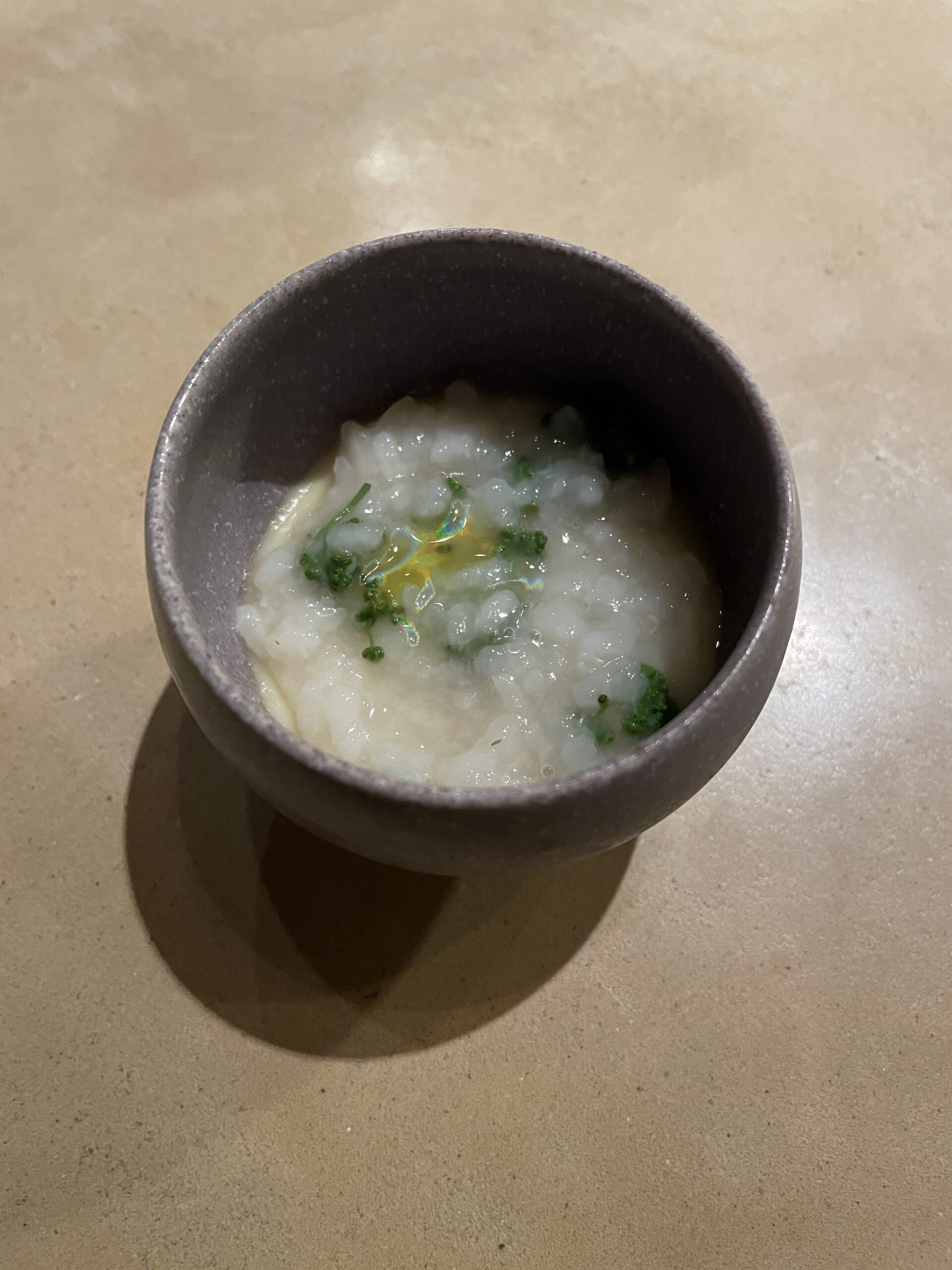 花山椒をのせた先付け