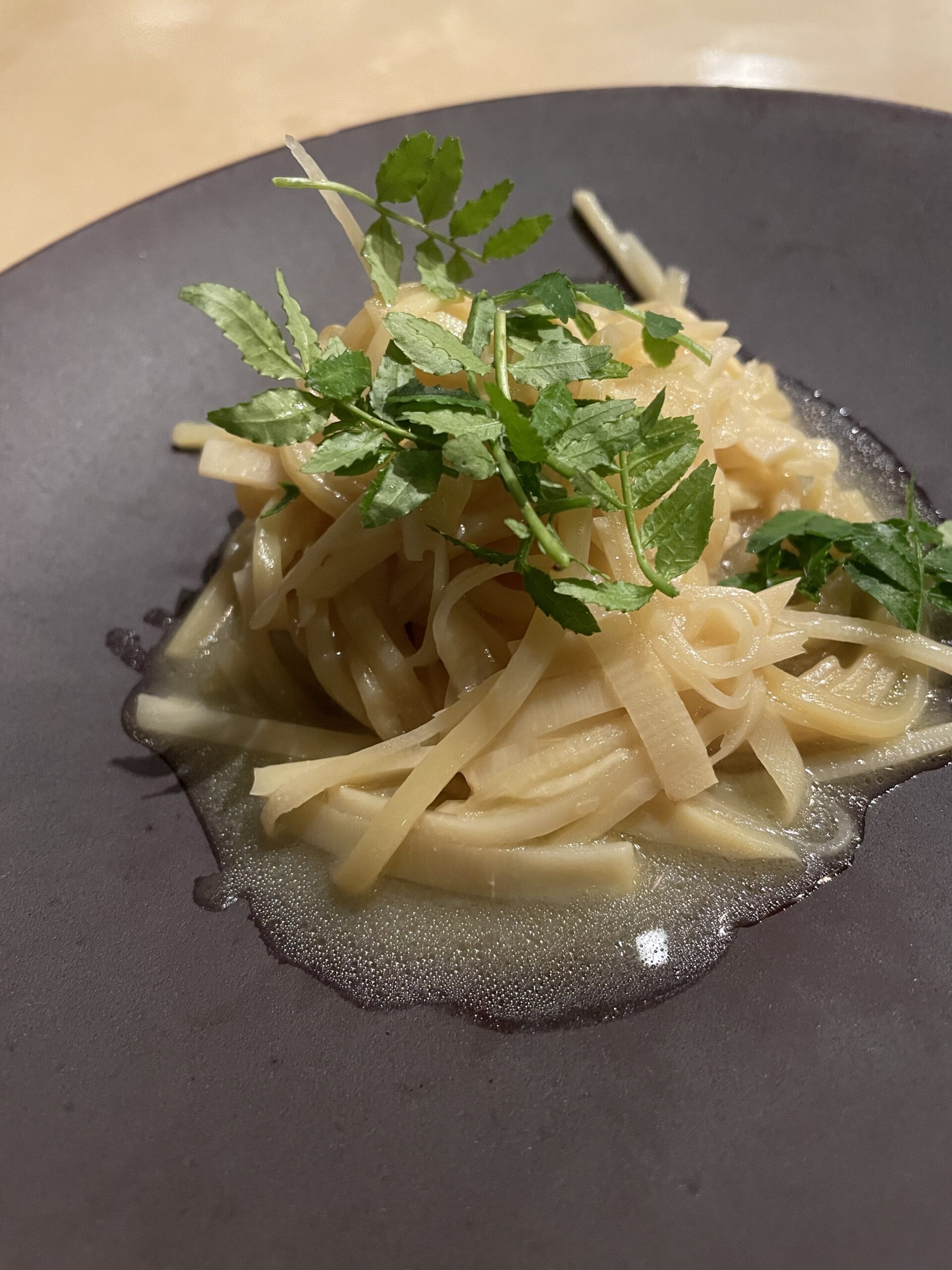 筍と山椒の麺