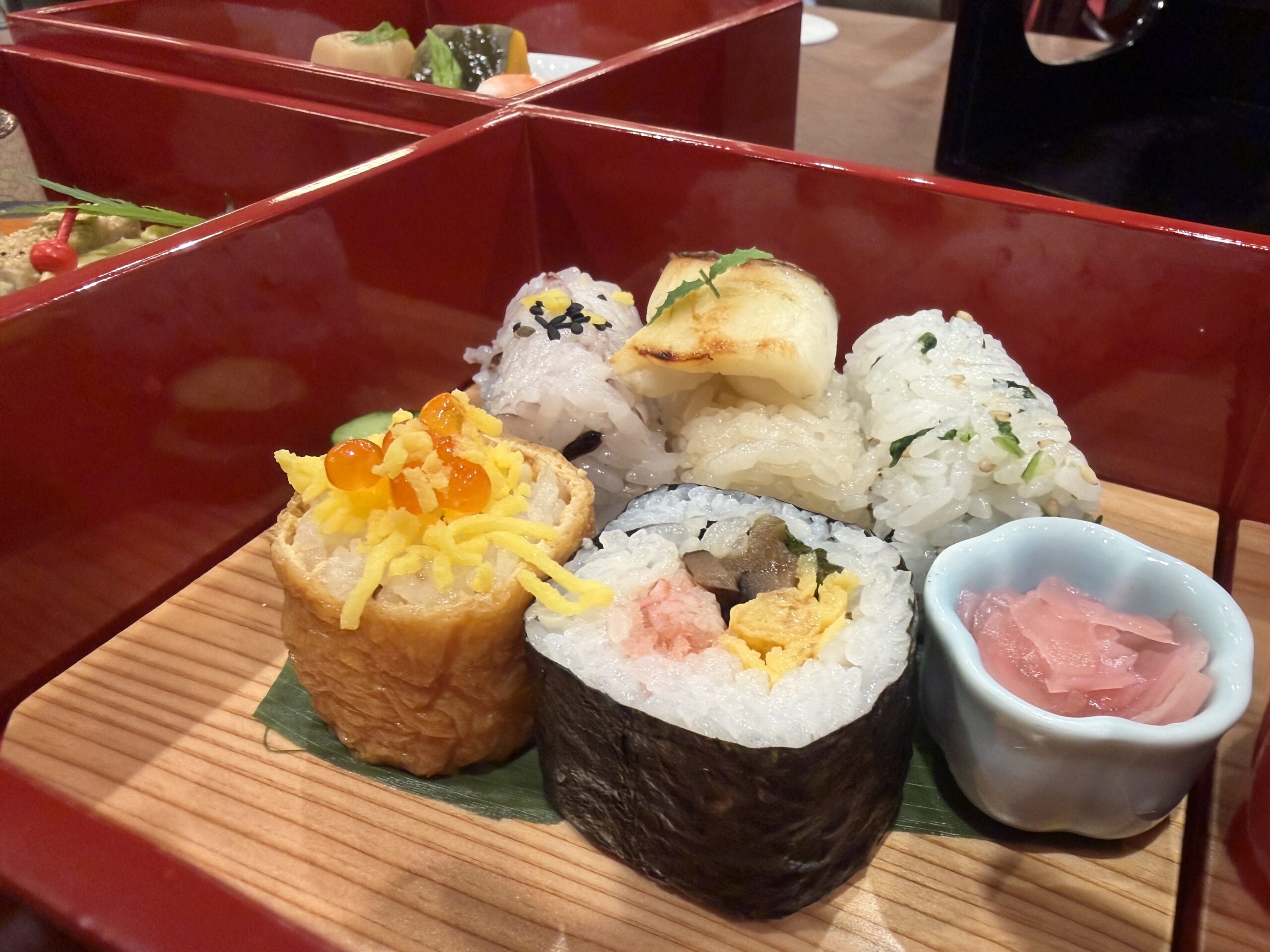 ご飯ものの段のアップ