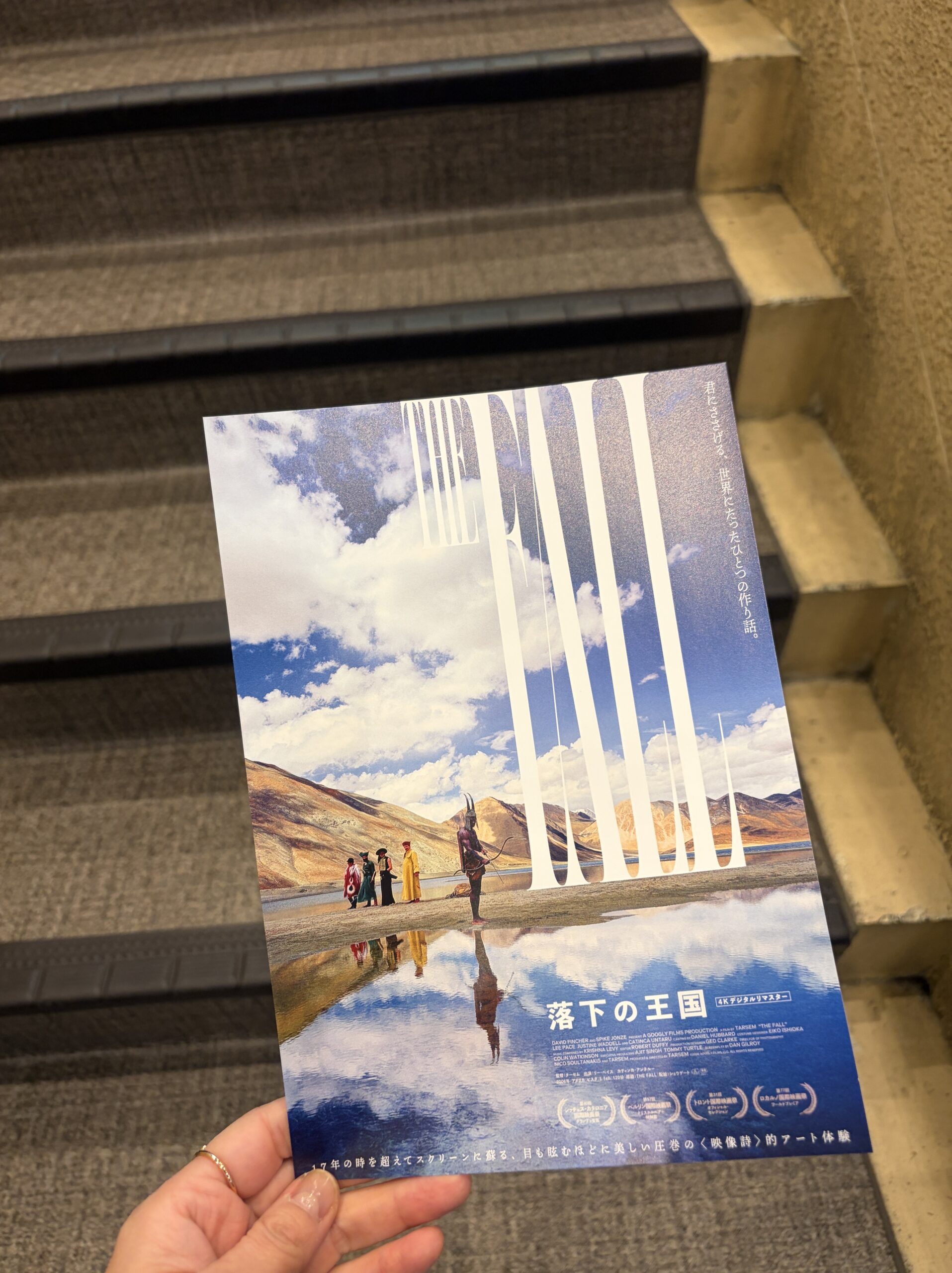 落下の王国のチラシ