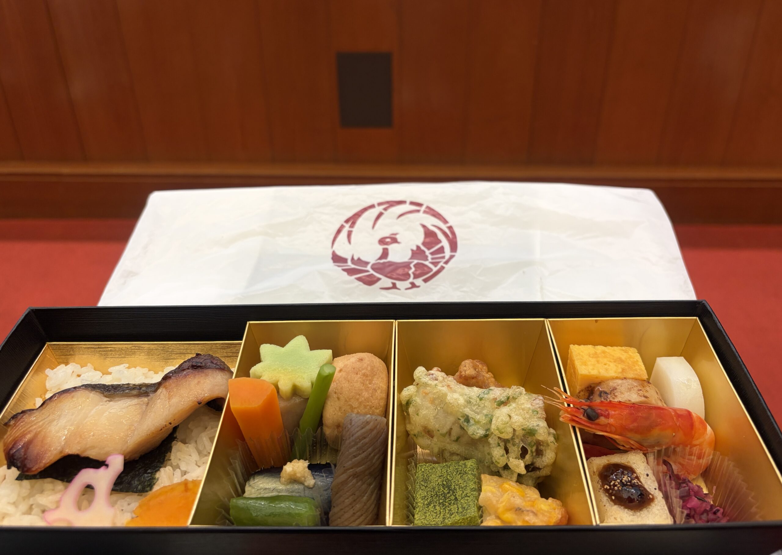 歌舞伎座七月折詰の銀鱈弁当