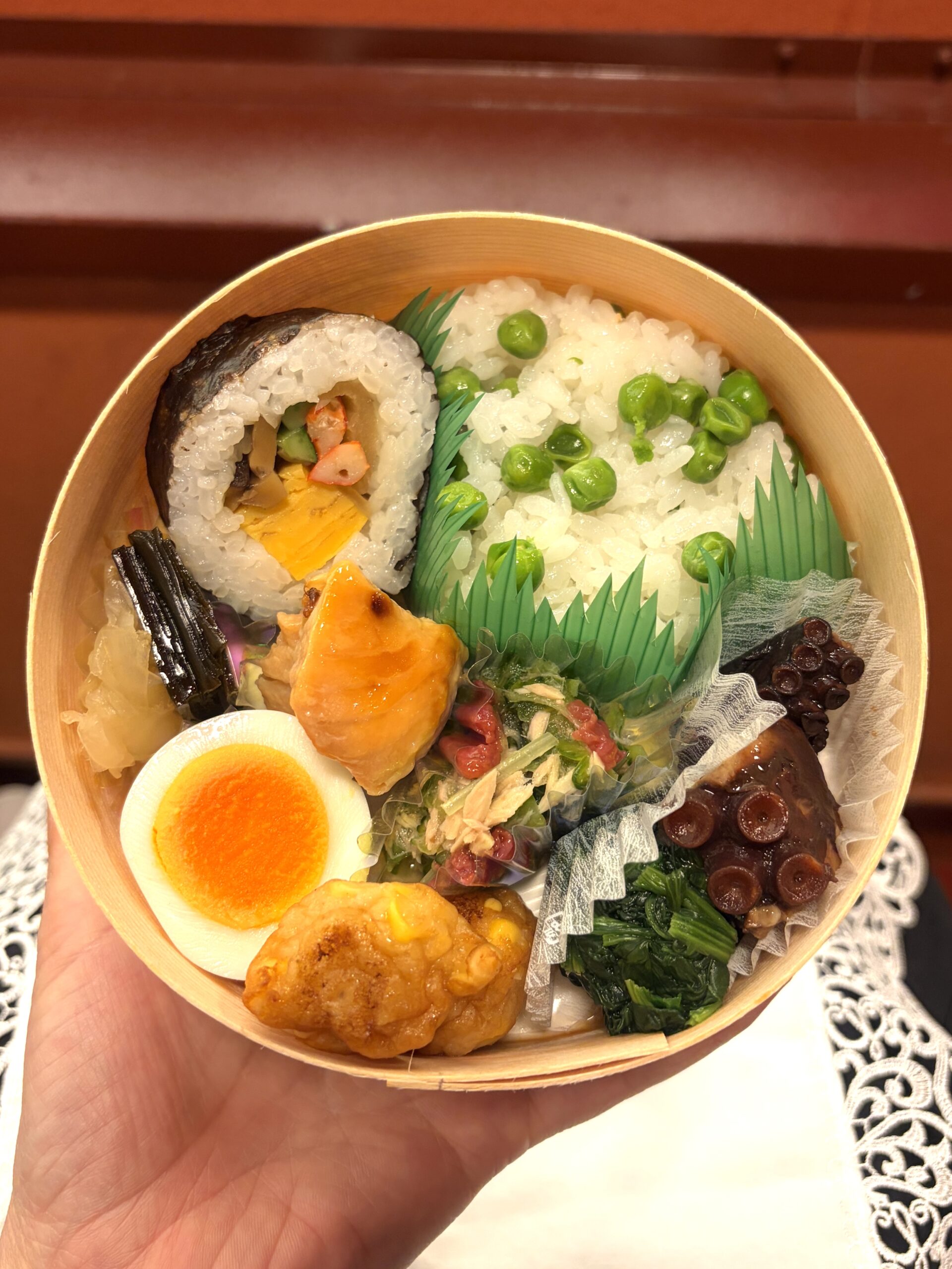 吉兆のお弁当の中身