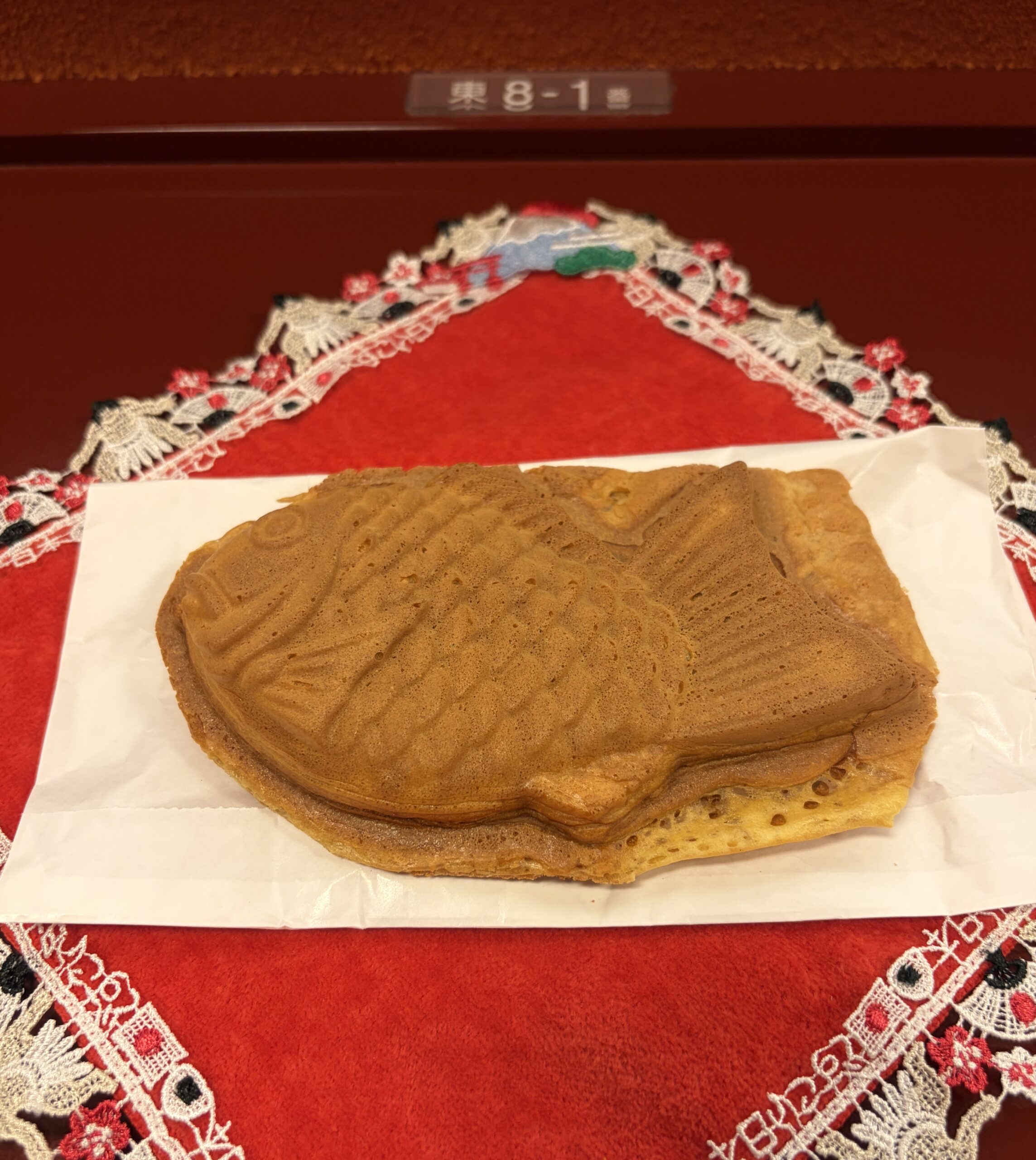 歌舞伎座で買っためでたい焼き