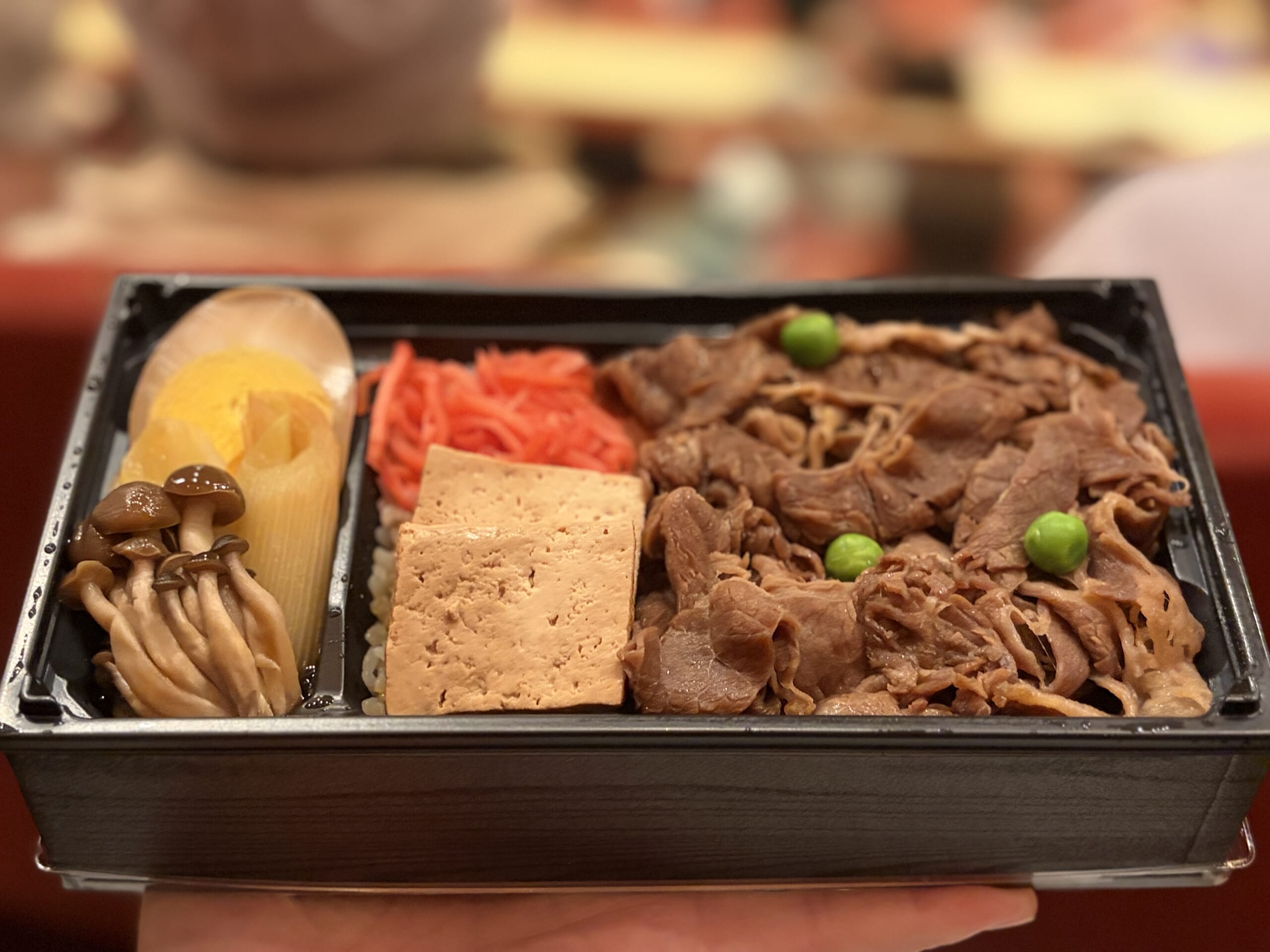 浅草今半のすき焼き弁当